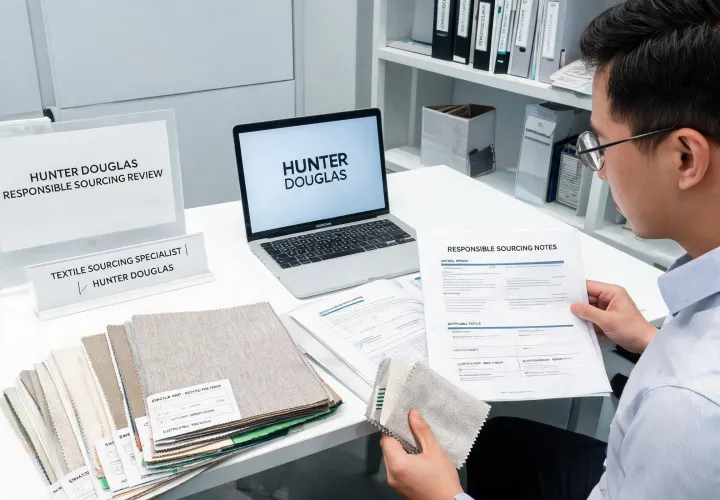 Hunter Douglas hunter douglas responsible sourcing notes textile review